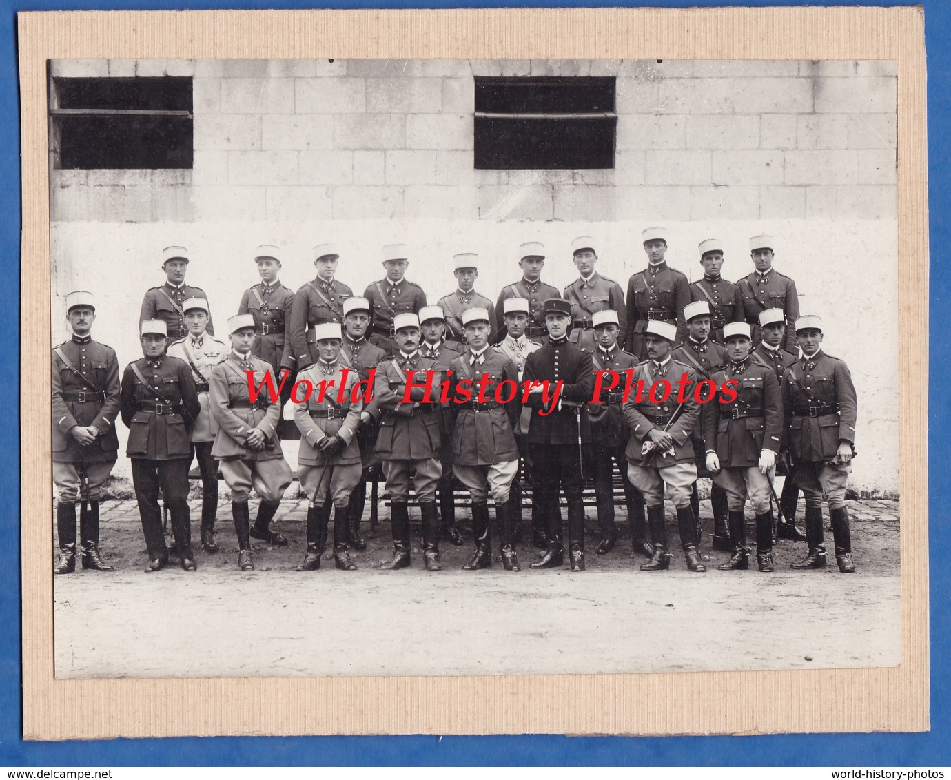 2 Photos Anciennes - SAUMUR - Portrait D' Officier à Identifier - Ecole De Cavalerie - Voir Uniforme - Guerre, Militaire