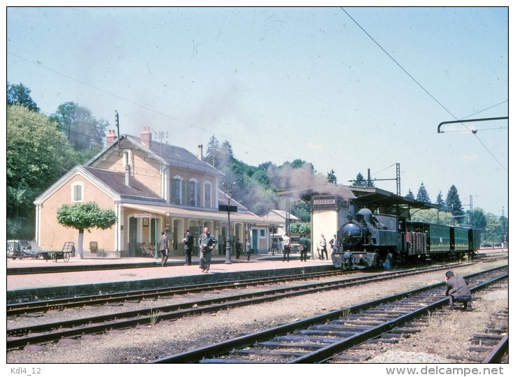AL 487 - Train - Locomotive 020+020 T N° 104 En Gare - UZERCHE - Corrèze 19 - POC - Uzerche