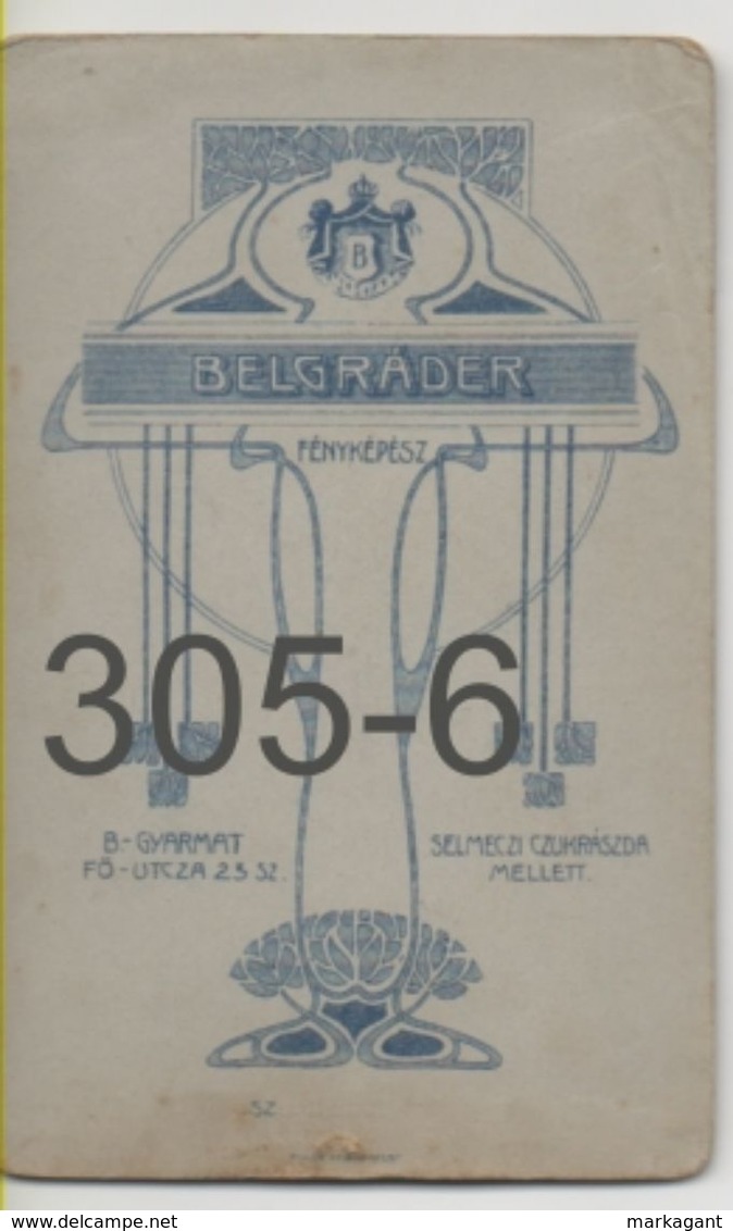 Carte De Visite Art Nouveau - Visiting Cards