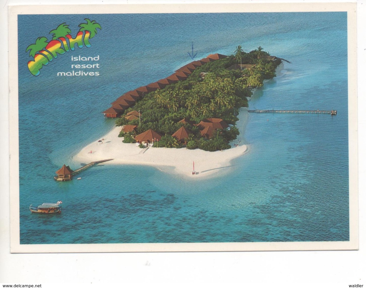 MALIDIVEN  - SOUTH ARI ATOLL   MIRIHI    1998 - Maldive