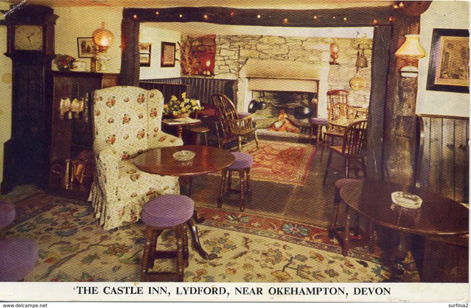 DEVON - LYDFORD - THE CASTLE INN INTERIOR  P17 - Other & Unclassified