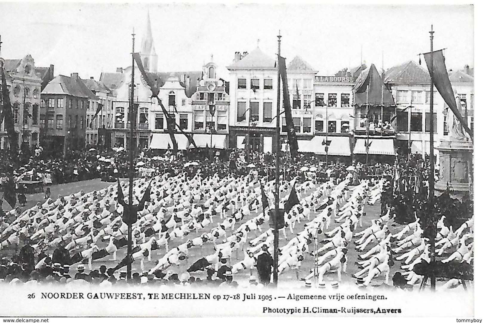 Noorder Gauwfeest, Te Mechelen Op 17-18 Juli 1905, Algemeene Vrije Oefeningen - Mechelen