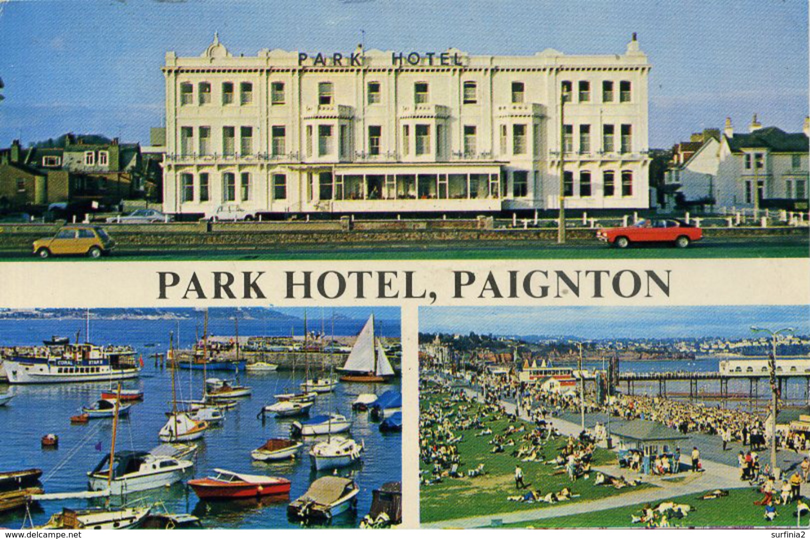 DEVON - PAIGNTON - 2 CARDS OF THE PARK HOTEL P29-30 - Paignton