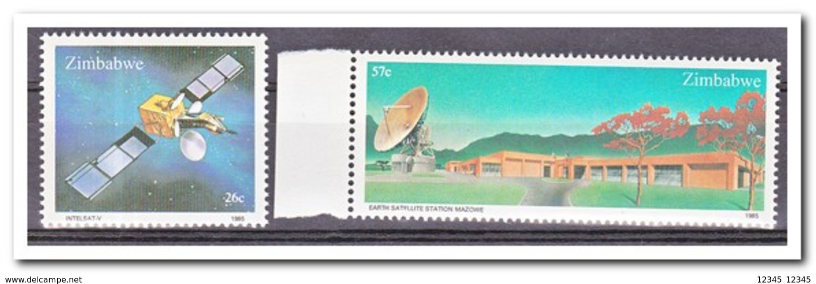 Zimbabwe 1985, Postfris MNH, Earth Station Mazowe - Zimbabwe (1980-...)