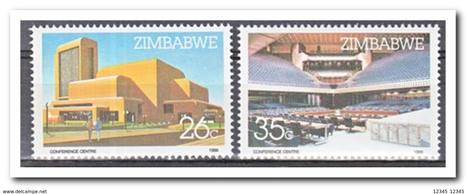 Zimbabwe 1986, Postfris MNH, Harare Conference Center - Zimbabwe (1980-...)
