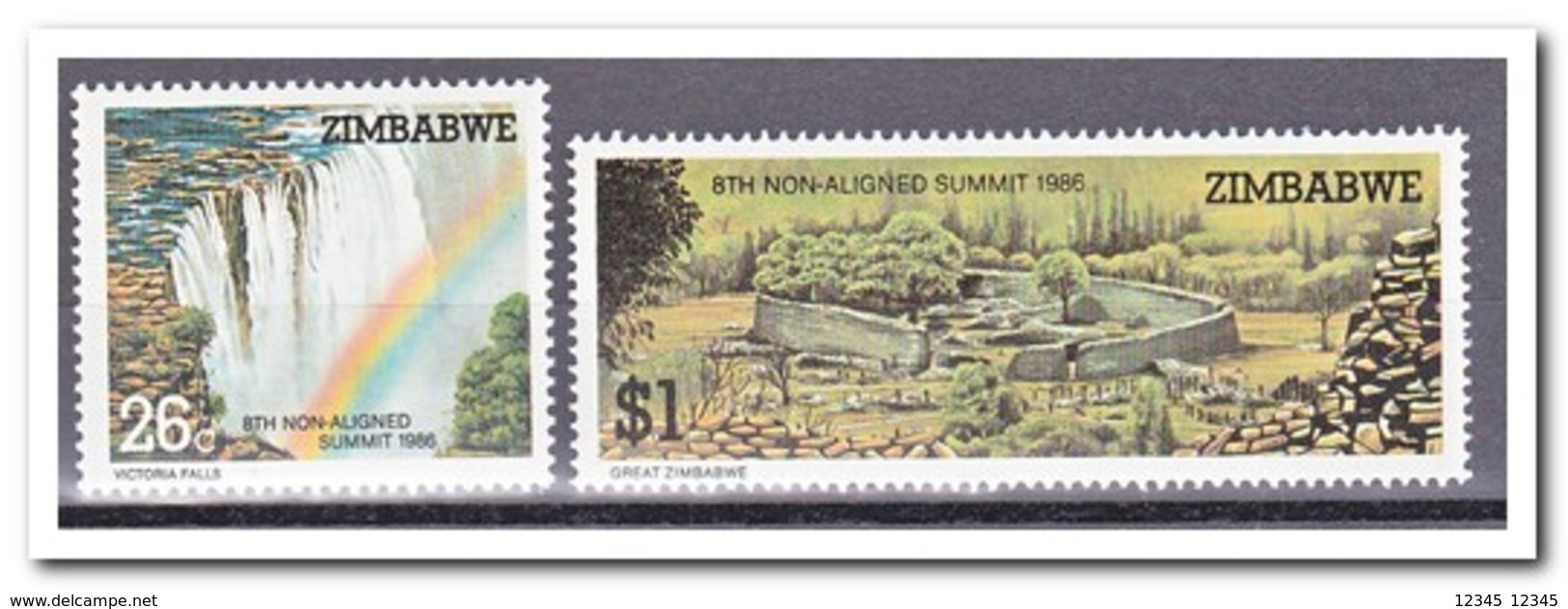 Zimbabwe 1986, Postfris MNH, Conference Of Non-Aligned Countries - Zimbabwe (1980-...)