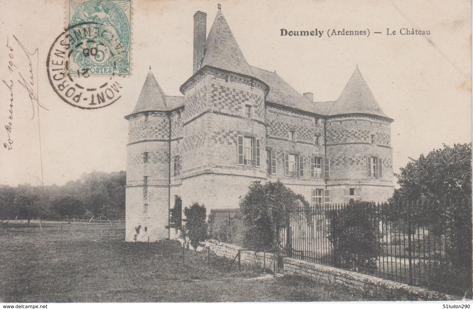 CPA Doumely - Le Château De Doumely - Autres & Non Classés