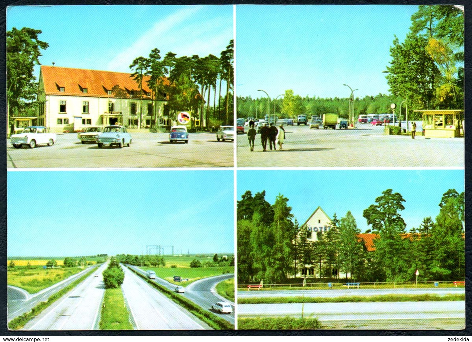 B1384 - Hermsdorfer Kreuz - Kr. Stadtroda - Mitropa Rasthof Raststätte - Hermsdorf