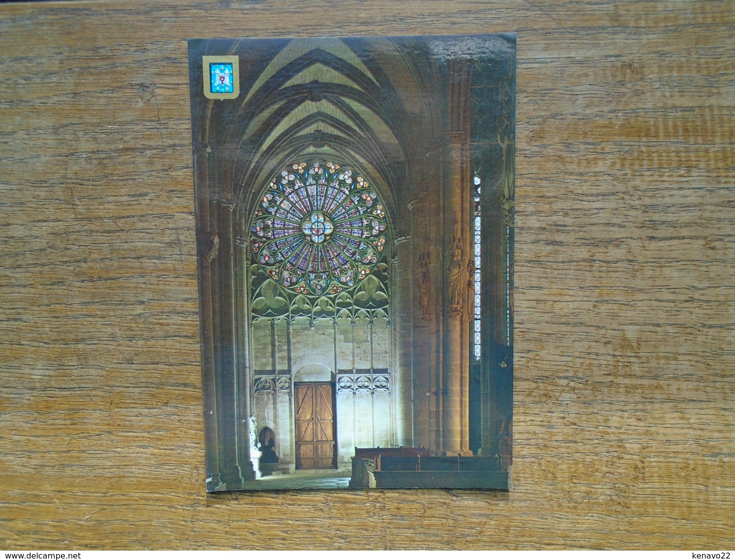 Carcassonne , Basilique St. Nazaire , Rosace Côté Nord , Dédiée à La Vierge - Carcassonne