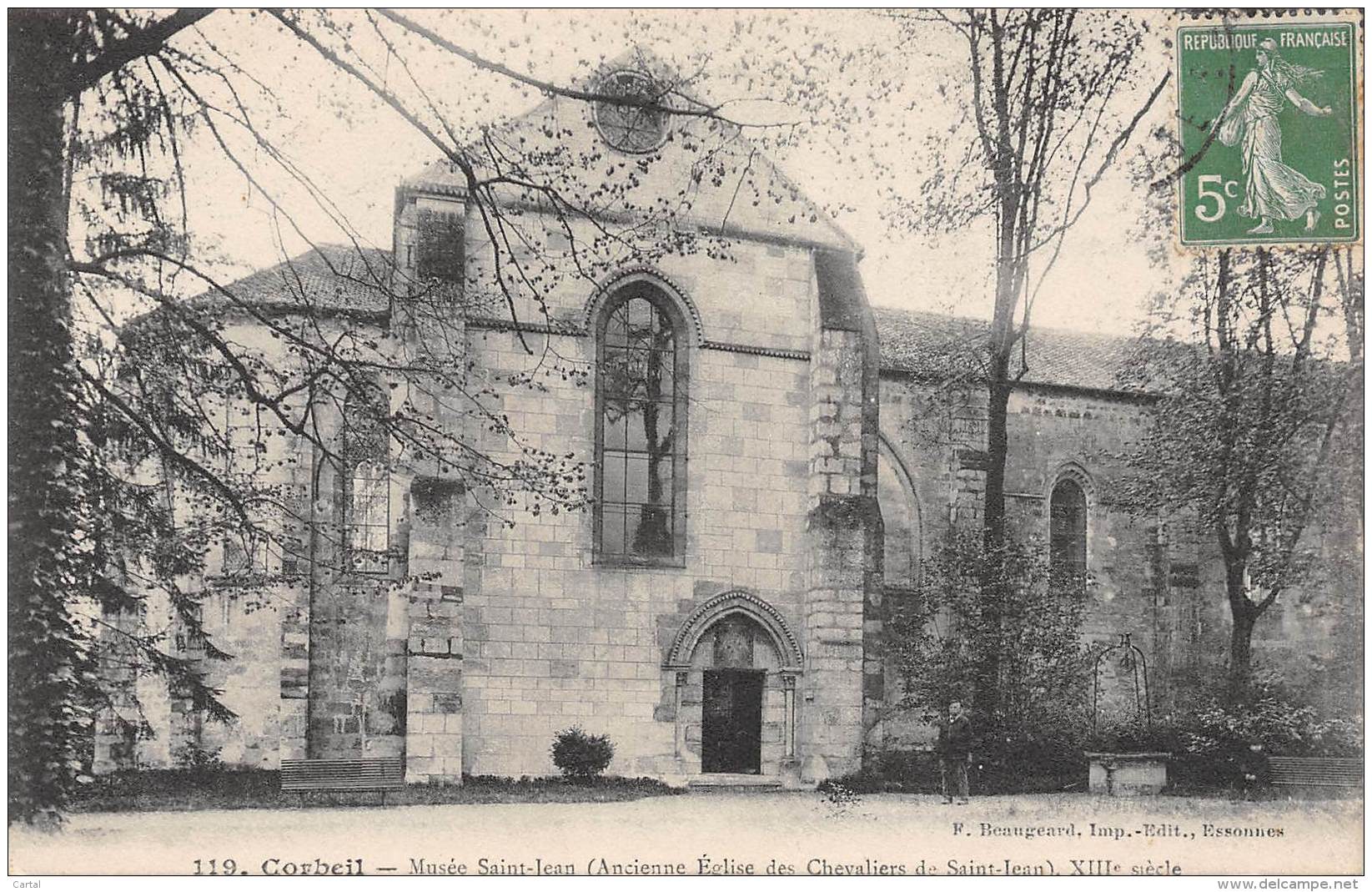 91 - CORBEIL - Musée Saint-Jean (Ancienne Eglise Des Chevaliers De Saint-Jean) - Corbeil Essonnes