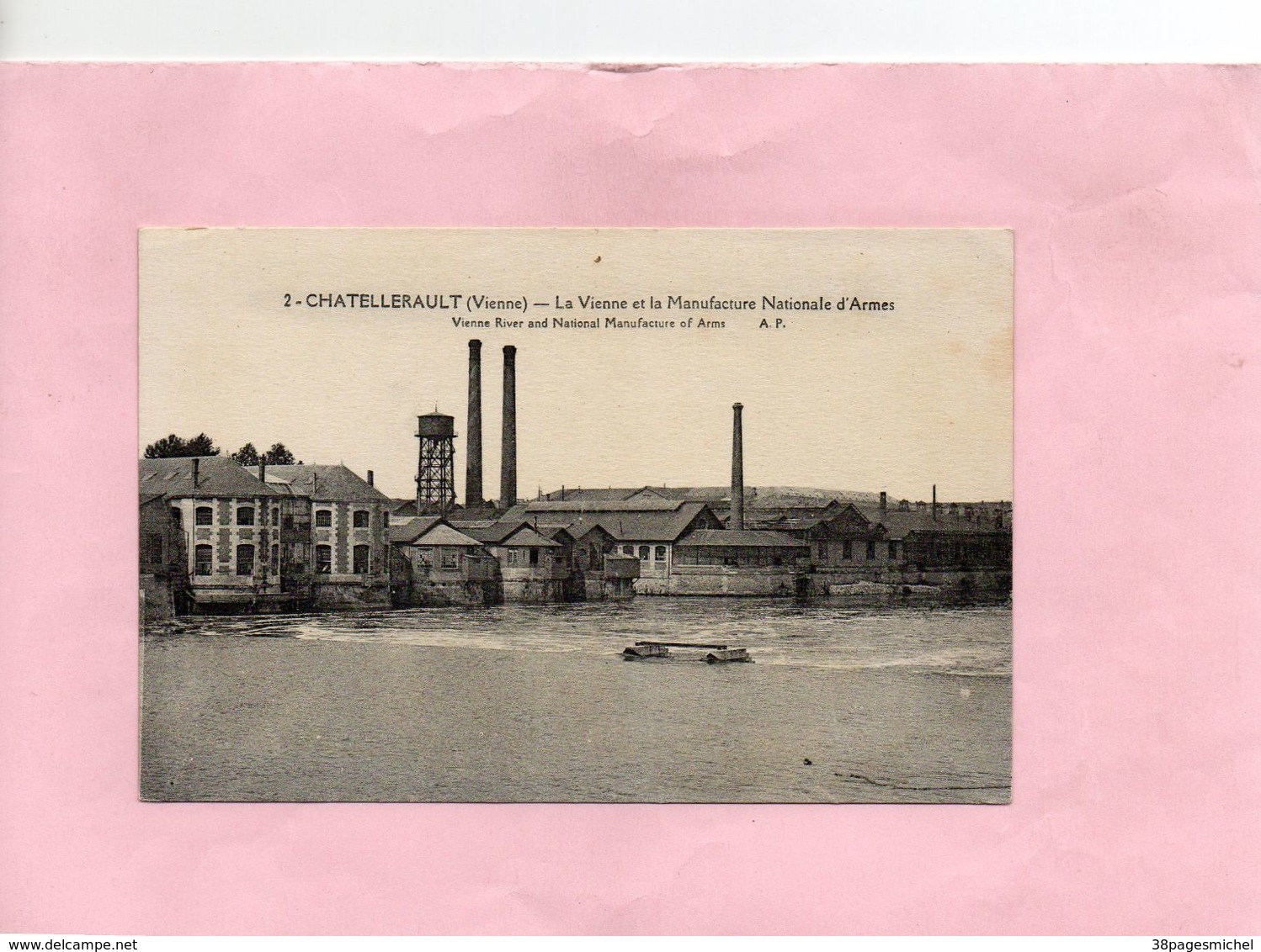 F2101 - CHATELLERAULT - D86 - La Vienne Et La Manufacture Nationale D'Armes - Chatellerault