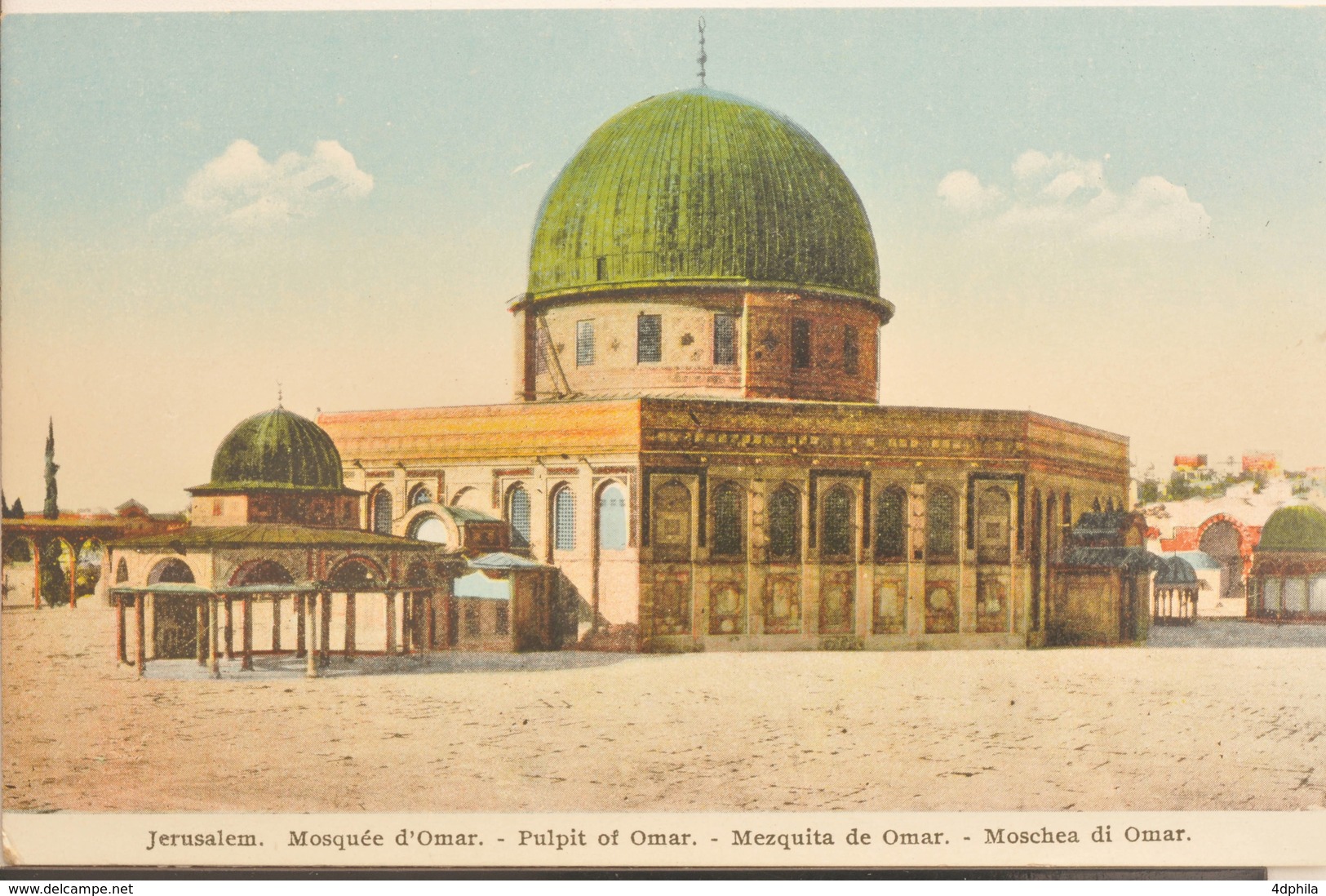 Jérusalem, 1920, Mosquée D’Omar, Pulpit Of Omar, Mezquita De Omar, Moschea Di Omar - Israel