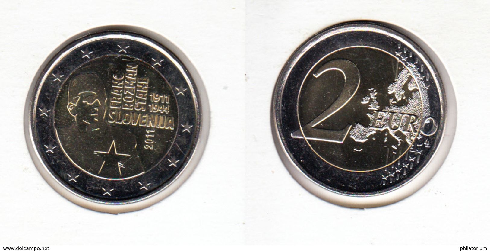 SLOVENIE  SLOVENIJA   2 Euro 2011   UNC - Slovenia