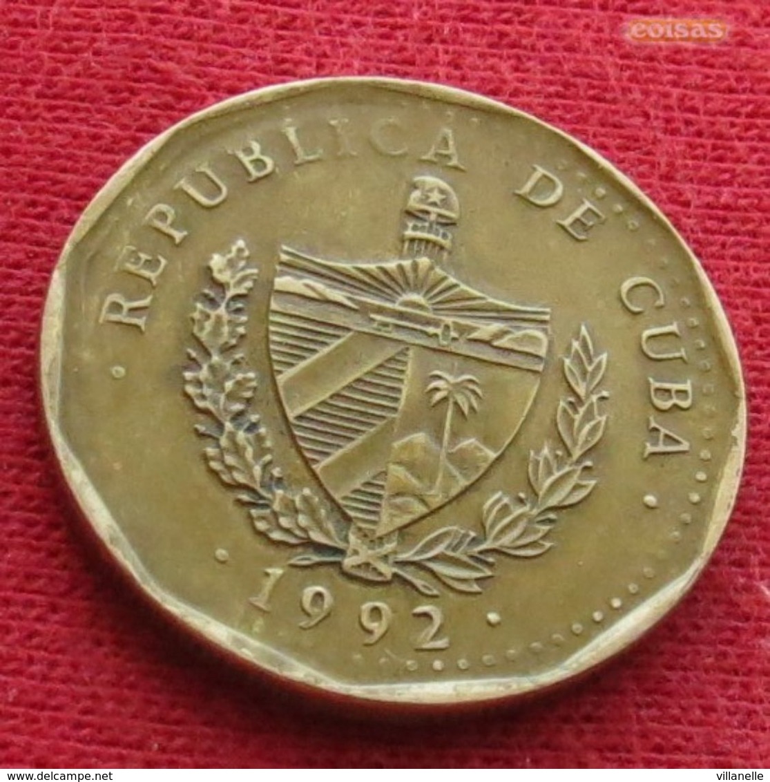 Cuba 1 Peso 1992 KM# 347 - Cuba