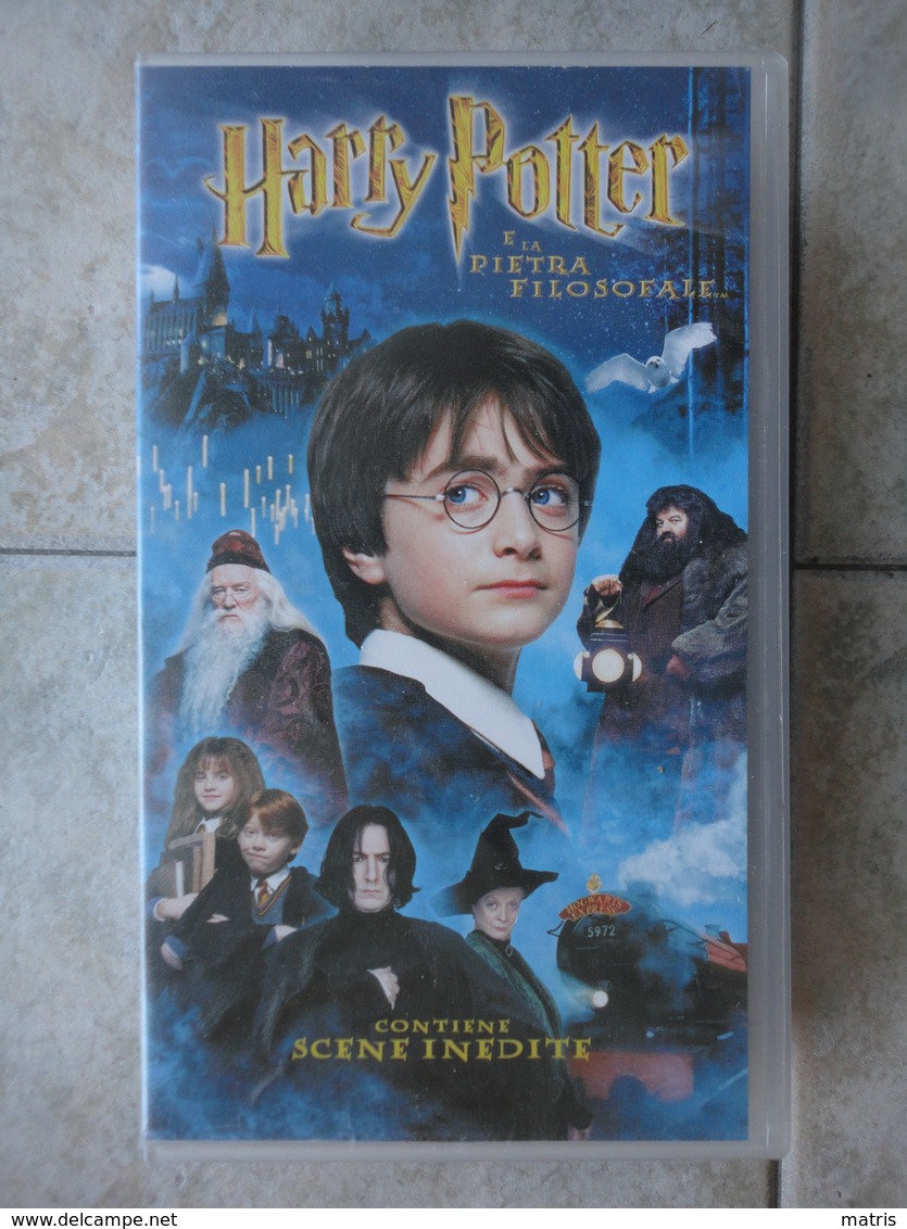 Harry Potter E La Pietra Filosofale - VHS - Warner Bros - Cartoons