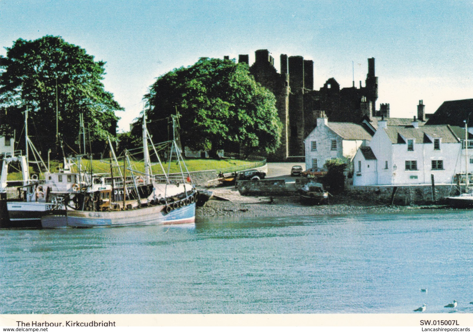 Postcard The Harbour Kirkcudbright My Ref B22295 - Kirkcudbrightshire