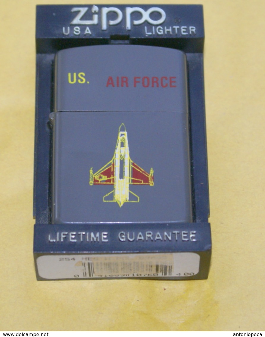 ZIPPO LIGHTER "US AIRFORCE" USED, PERFECT - Zippo