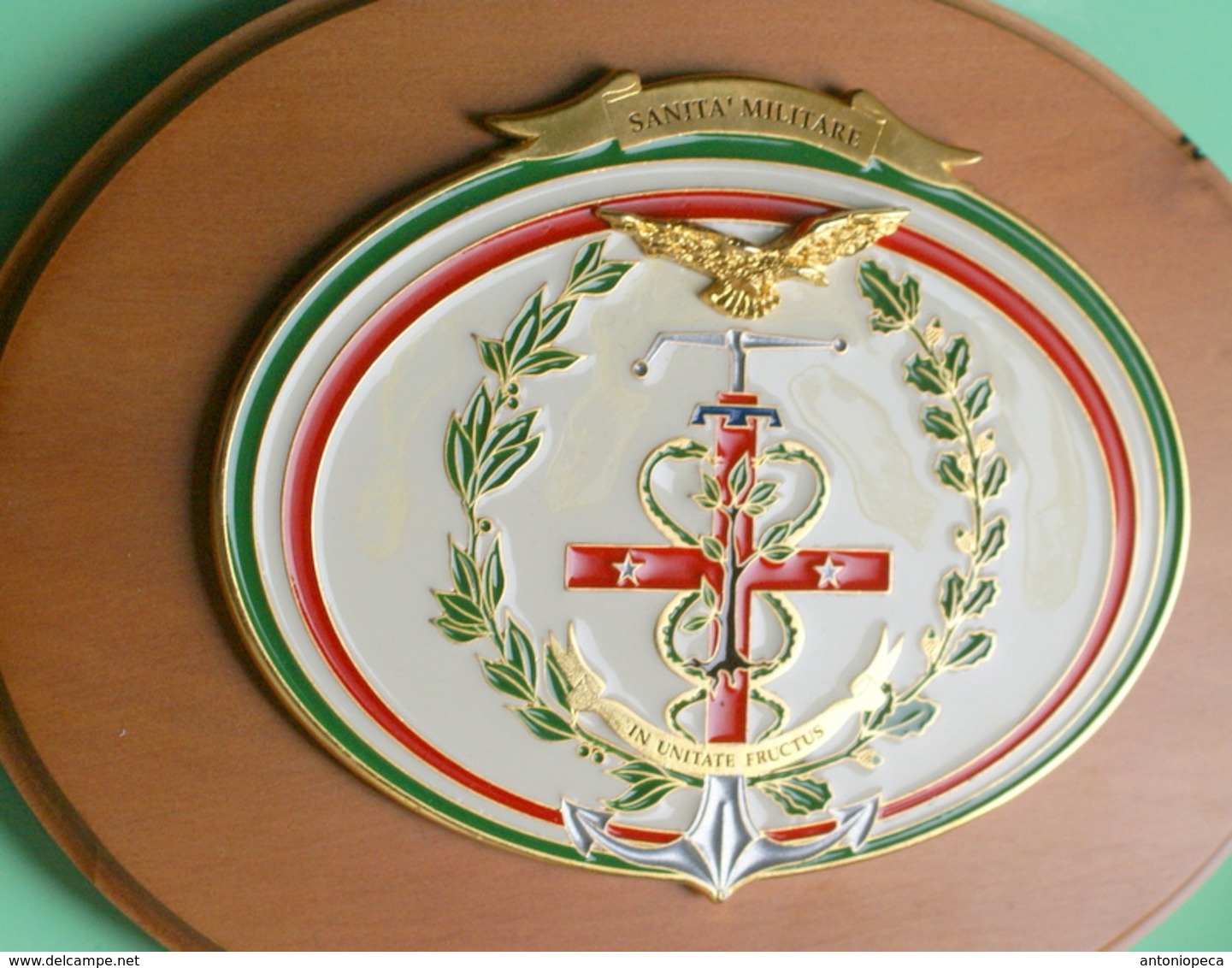 ITALIA CREST ARALDICO DELLA SANITA' MILITARE DELLA DIFESA - Medical Services