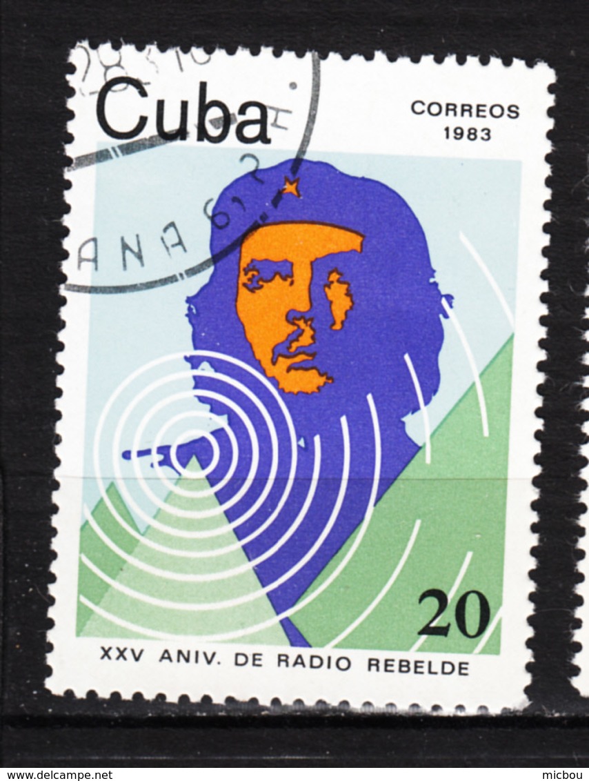 ##21, Cuba, Che Guevara, Radio, Télécom, Militaria, Révolution - Gebraucht