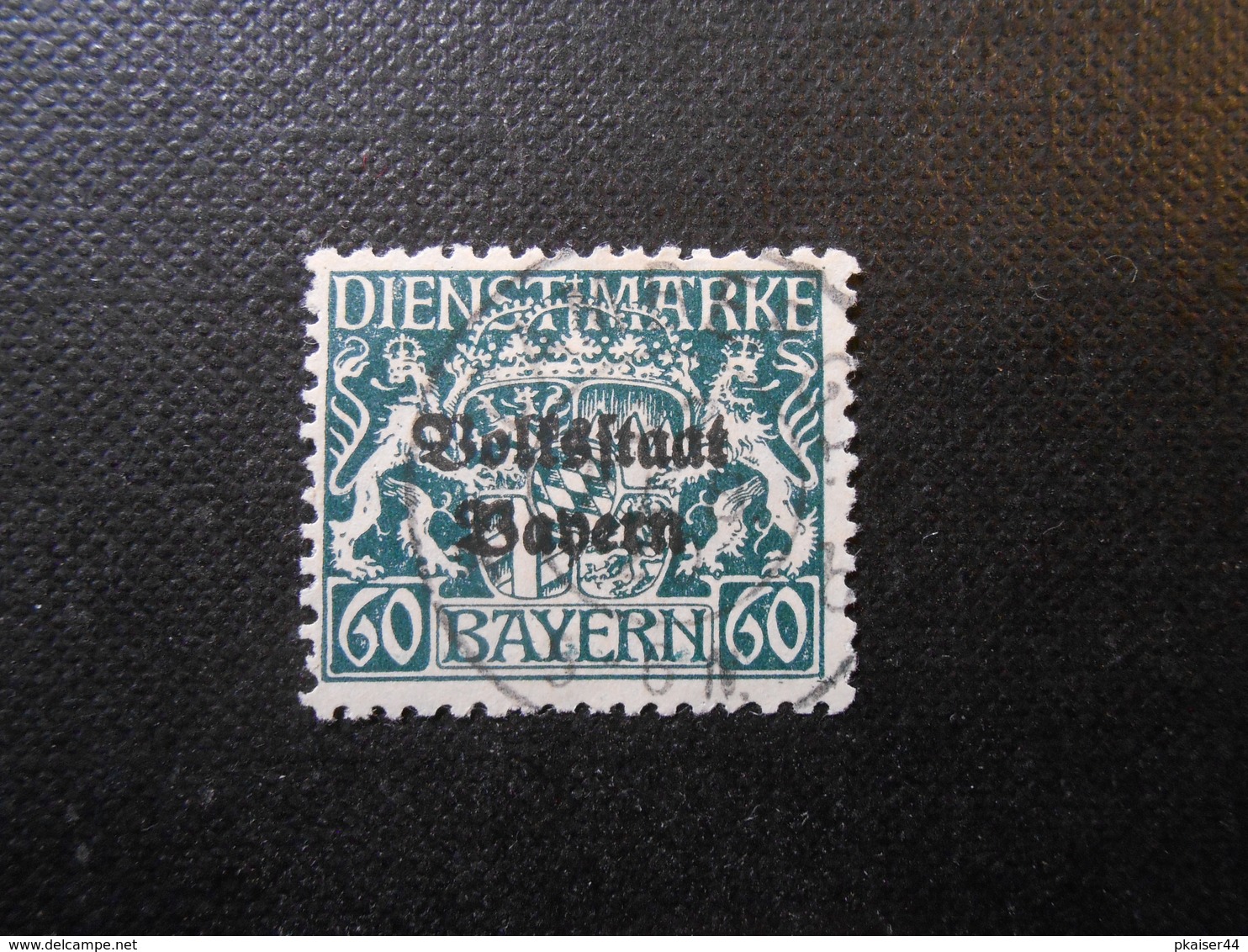 Altdeutschland Bayern - Dienstmarken Mi 40 Y -  60Pf - 1919 - Mi 17,00 € - Autres & Non Classés