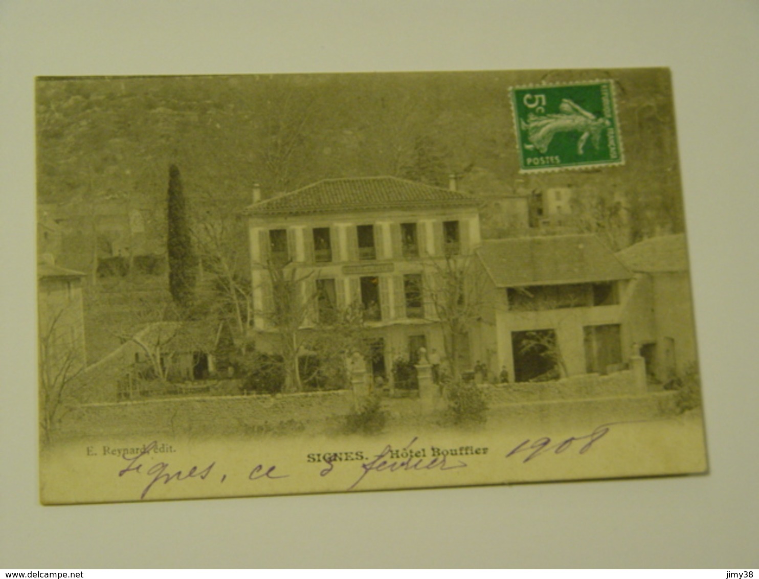 VAR-SIGNES-HOTEL BOUFFIER ED E.REYNARD-ANIMEE - Signes