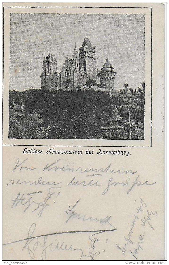 AK 0851  Schloss Kreuzenstein Bei Koneuburg- Verlag Kuranda  Um 1909 - Korneuburg