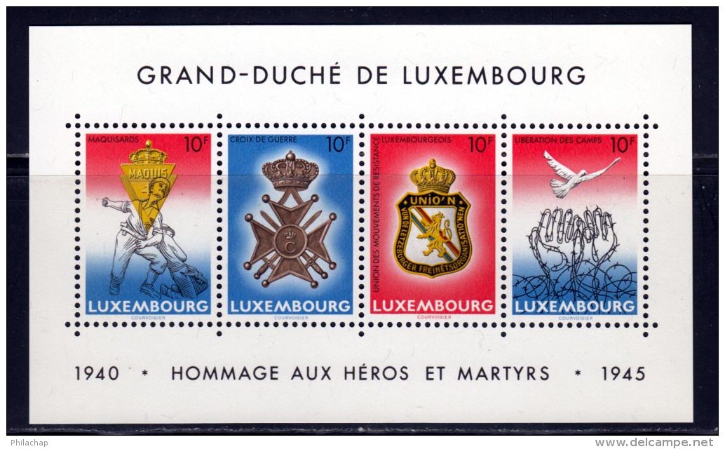 Luxembourg BF 1985 Yvert 14 ** TB - Blocs & Feuillets