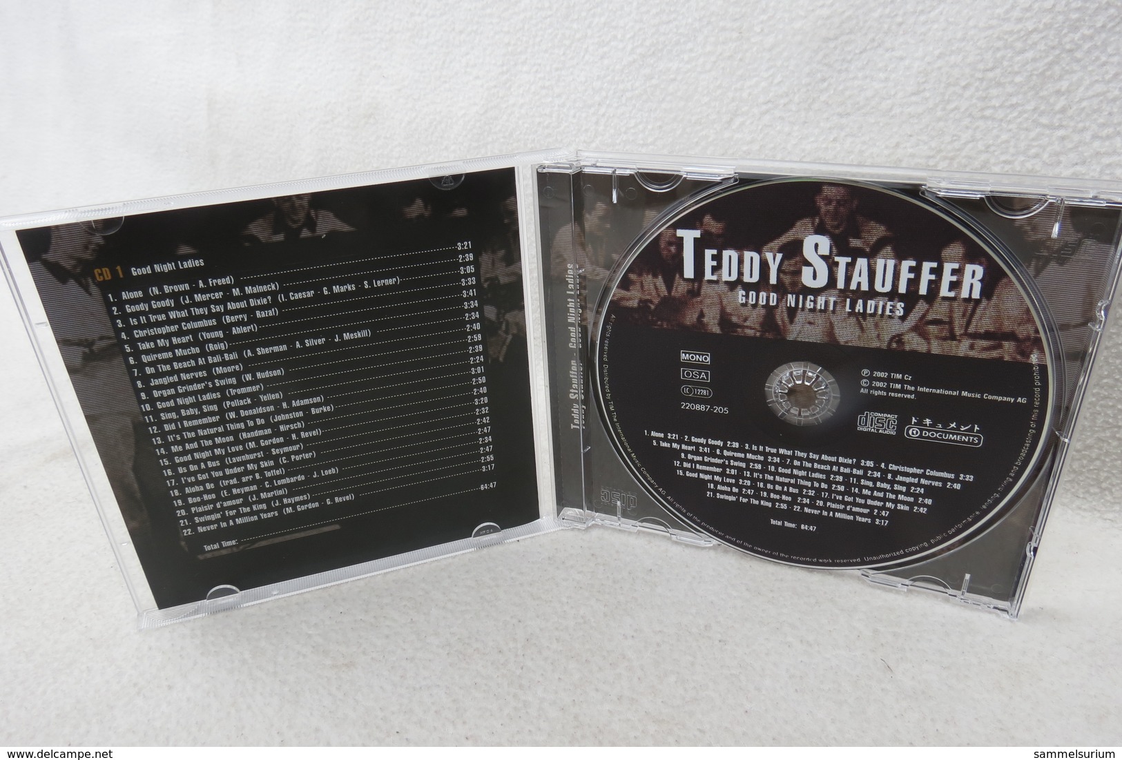 4 CD-Set "Teddy Stauffer and the original Teddies"