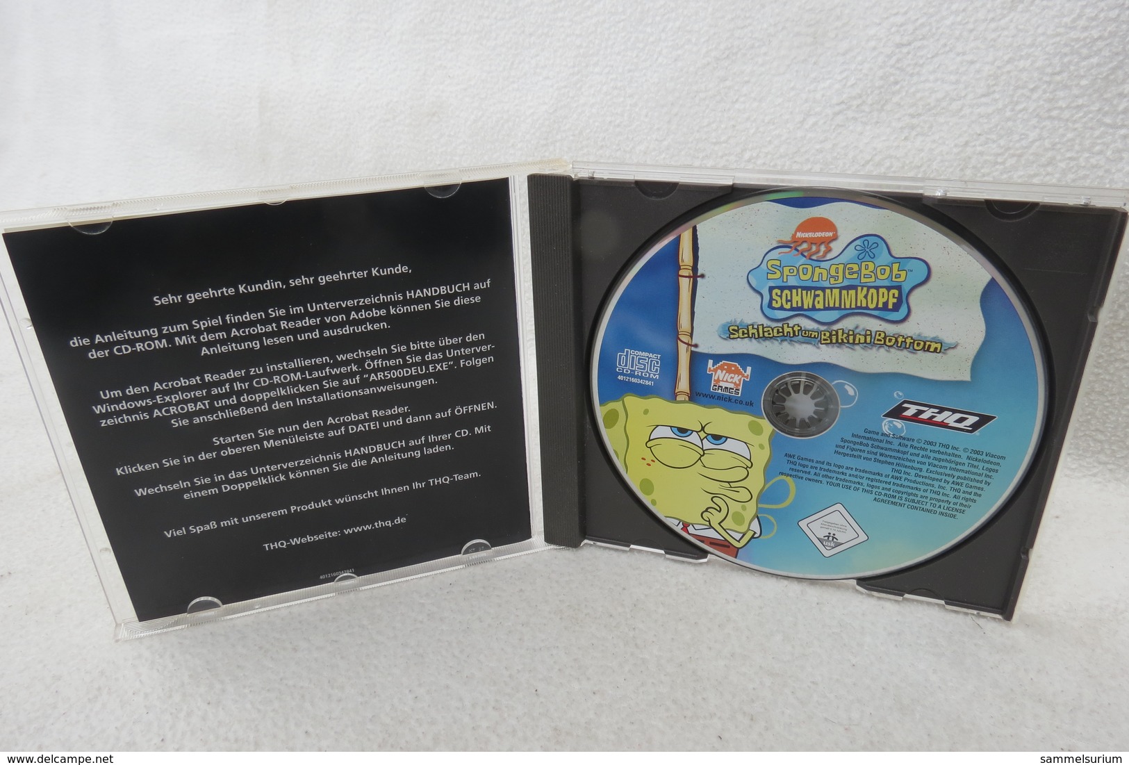 CD "SpongeBob - Schwammkopf" Schlacht Um Bikini Bottom - Komplett Deutsche Version - Sonstige & Ohne Zuordnung