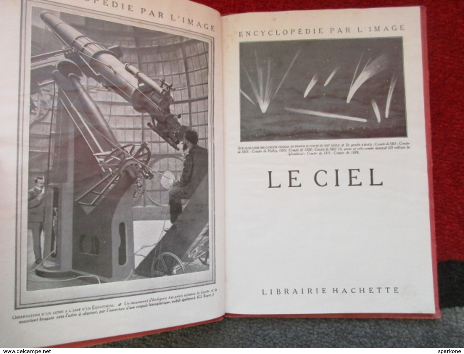 Encyclopédie Par L'image "Le Ciel" / éditions Hachette De 1924 - Astronomie