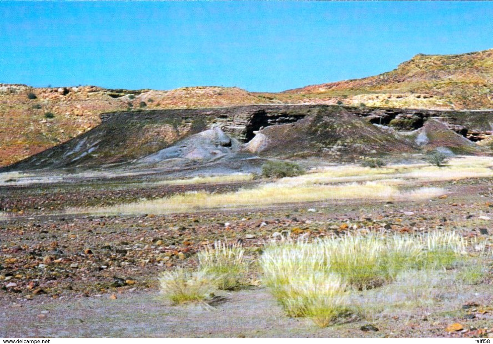 1 AK Namibia * Landschaft - Verbrannter Berg - Auf Der Karte Steht Noch S.W.A. - Namibia