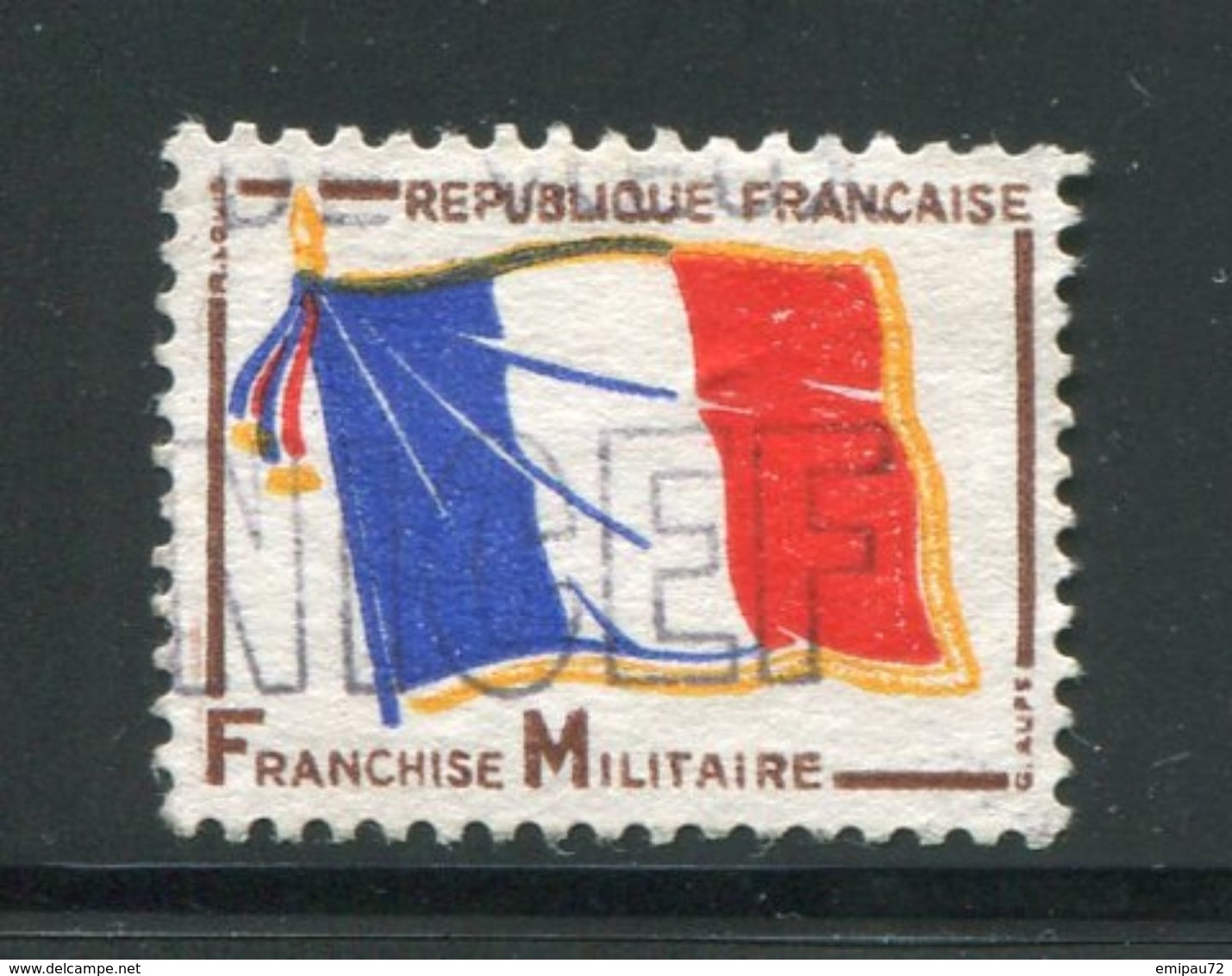 FRANCE- Franchise Militaire Y&T N°13- Oblitéré - Francobolli  Di Franchigia Militare