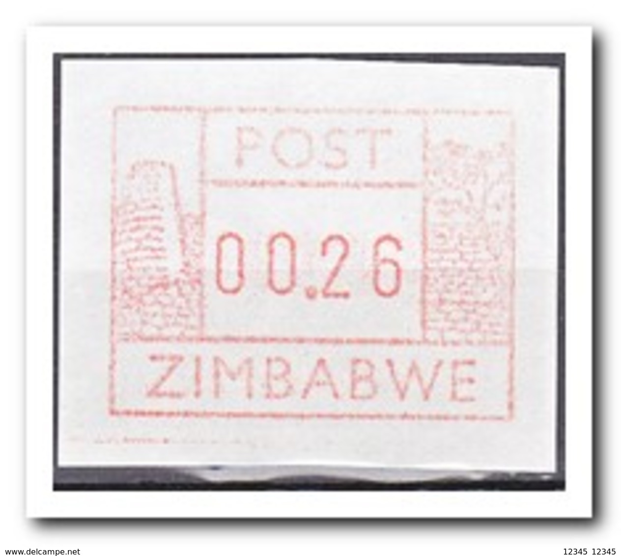 Zimbabwe 1985, Postfris MNH, Automatenmarke - Zimbabwe (1980-...)