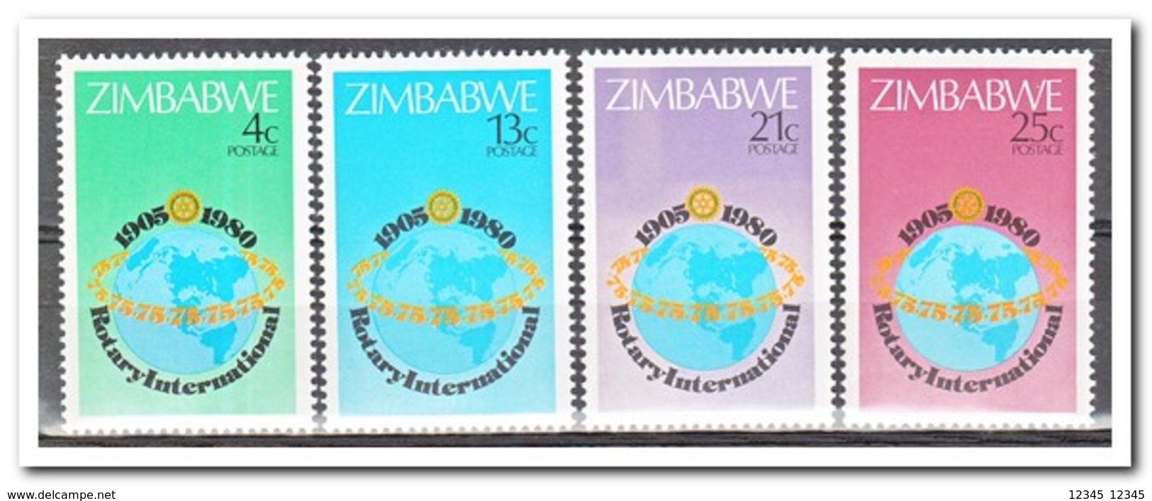 Zimbabwe 1980, Postfris MNH, Rotary International - Zimbabwe (1980-...)