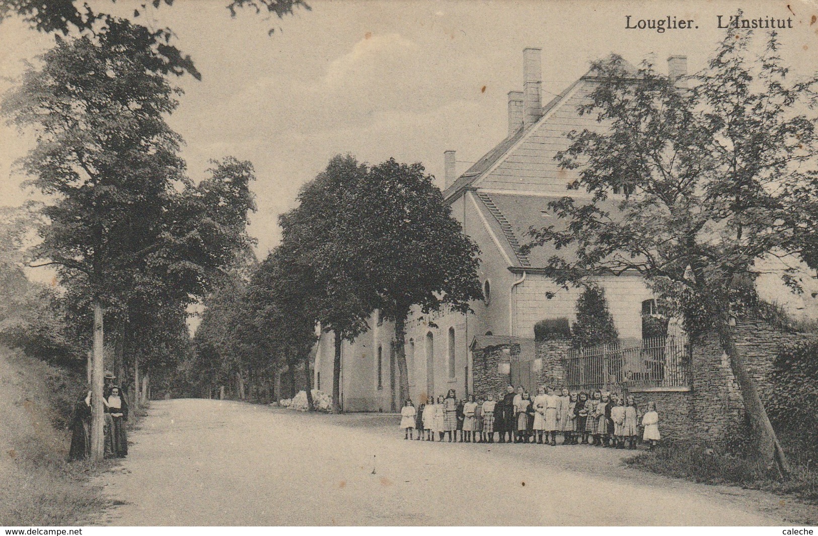 LONGLIER - L'institut - Rect Oblitération Relais Longlier - Vers Nivelles(rue De Namur) - Neufchâteau