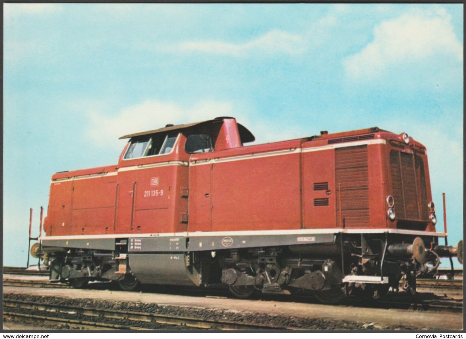 Baureihe 211 (V 100) Einmotorige 1100-PS- Oder 1350-PS-Lok - Redactor AK - Trains