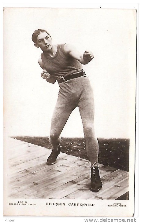 BOXEUR - GEORGES CARPENTIER - Boxing