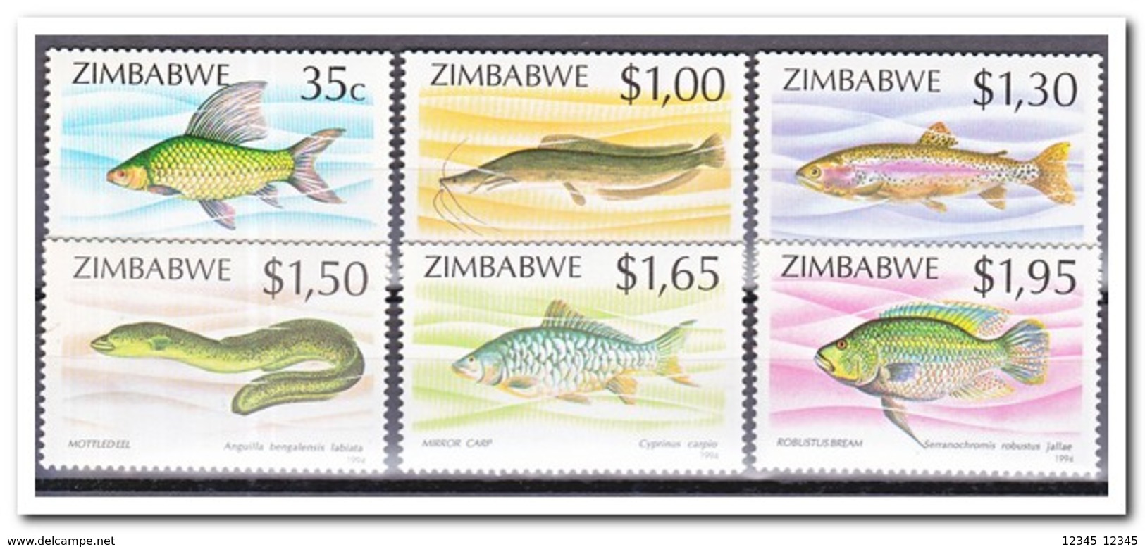 Zimbabwe 1994, Postfris MNH, Fish - Zimbabwe (1980-...)