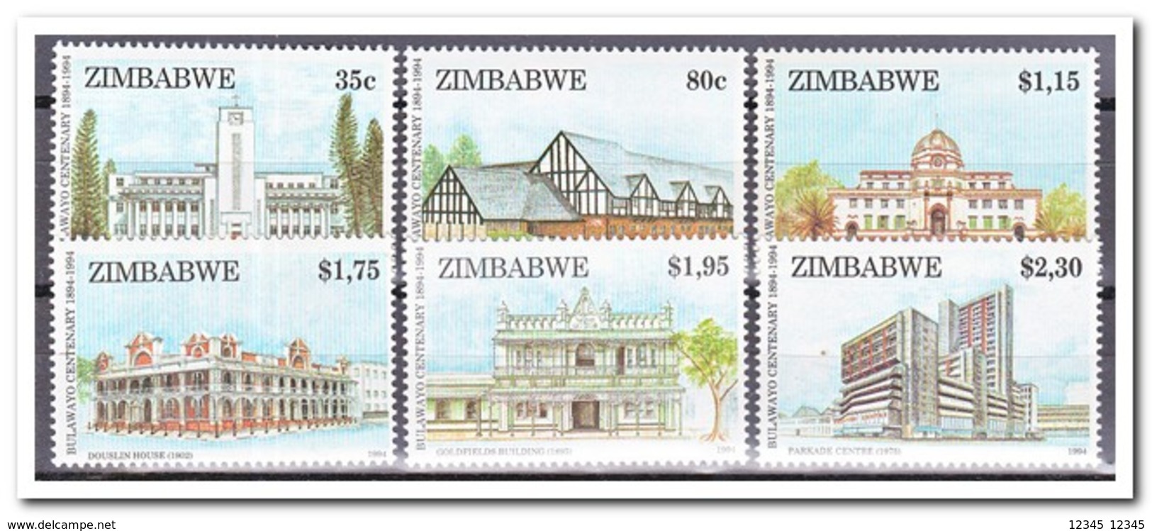 Zimbabwe 1994, Postfris MNH, 100 Years City Bulawayo - Zimbabwe (1980-...)