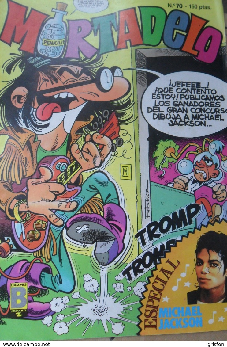 Mortadelo Mort And Phil Micheal Jackson - Andere & Zonder Classificatie