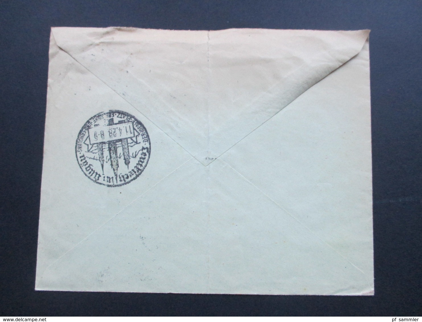 Österreich 1928 Freimarken Express Brief. Forstbaumschulen. Ankuftsstempel SST Leutkirch Im Allgäu Württemberg - Covers & Documents