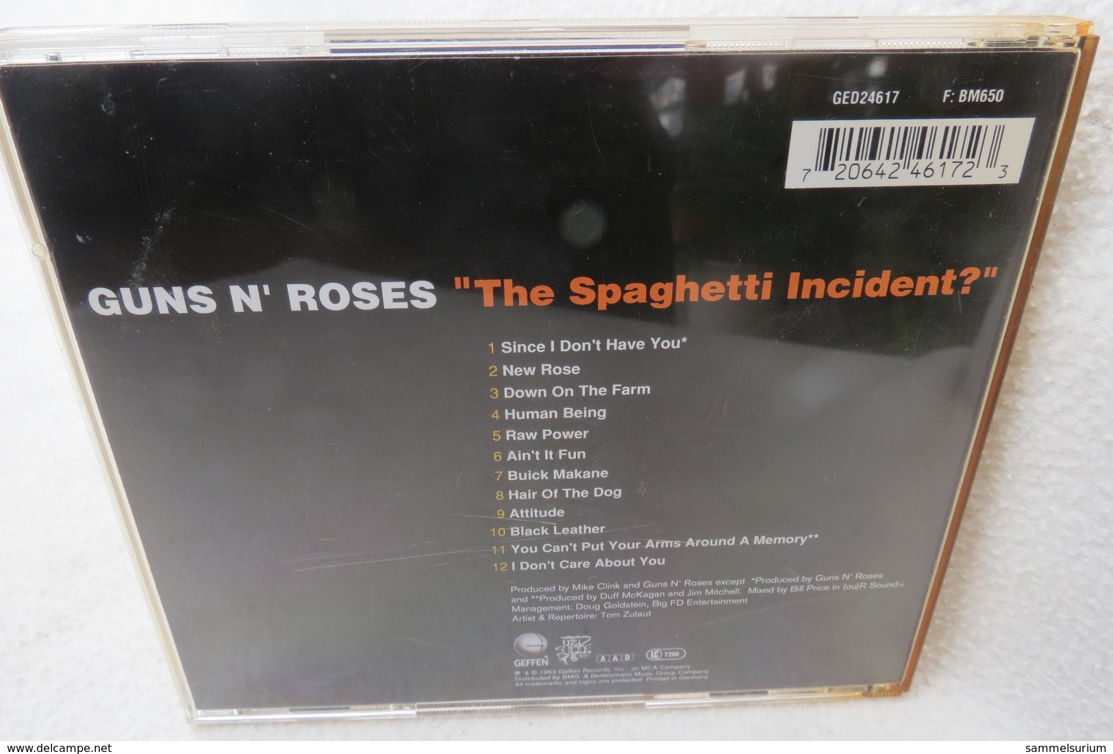CD "Guns N' Roses" The Spaghetti Incident? - Hard Rock & Metal