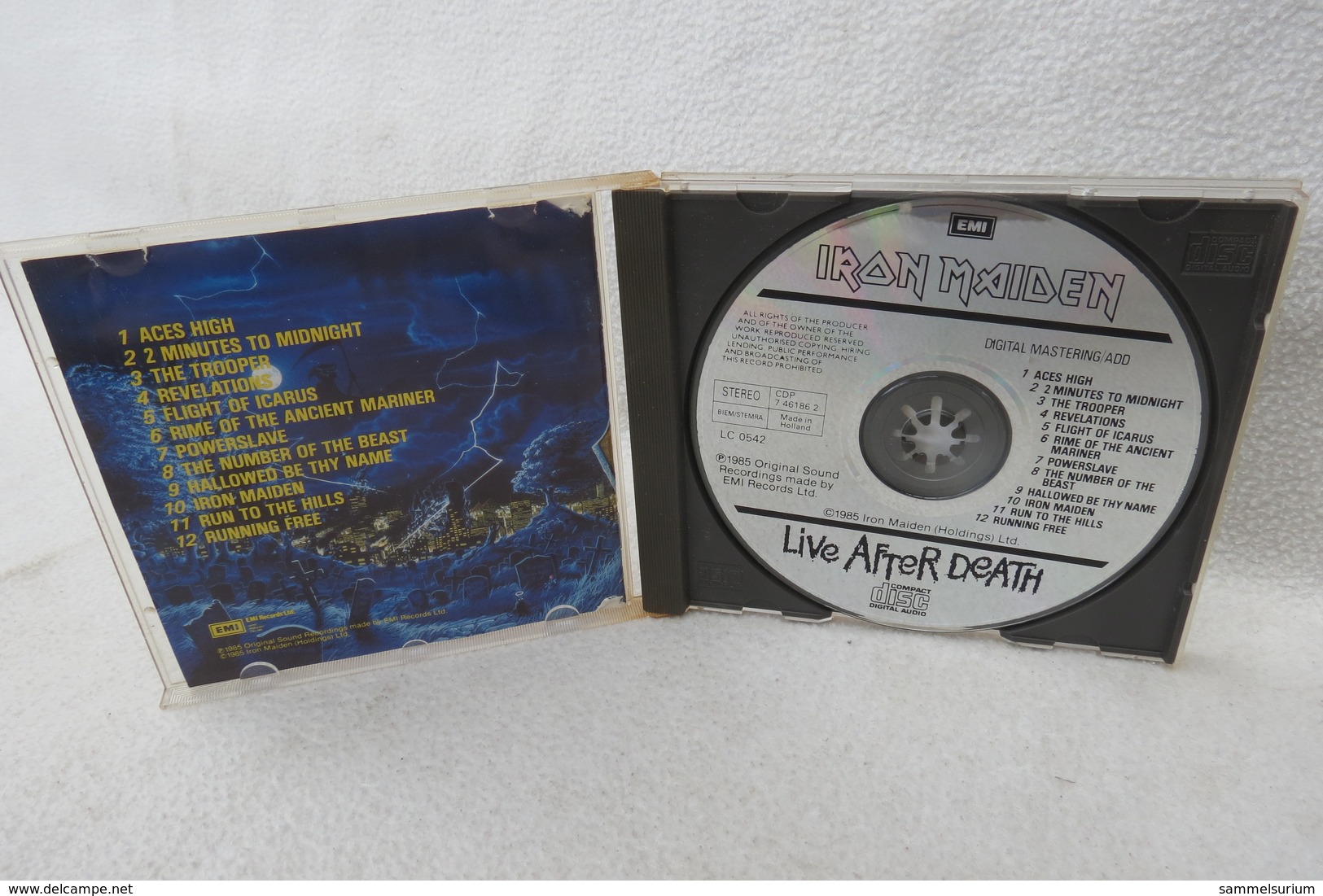 CD "Iron Maiden" Live After Death - Hard Rock & Metal