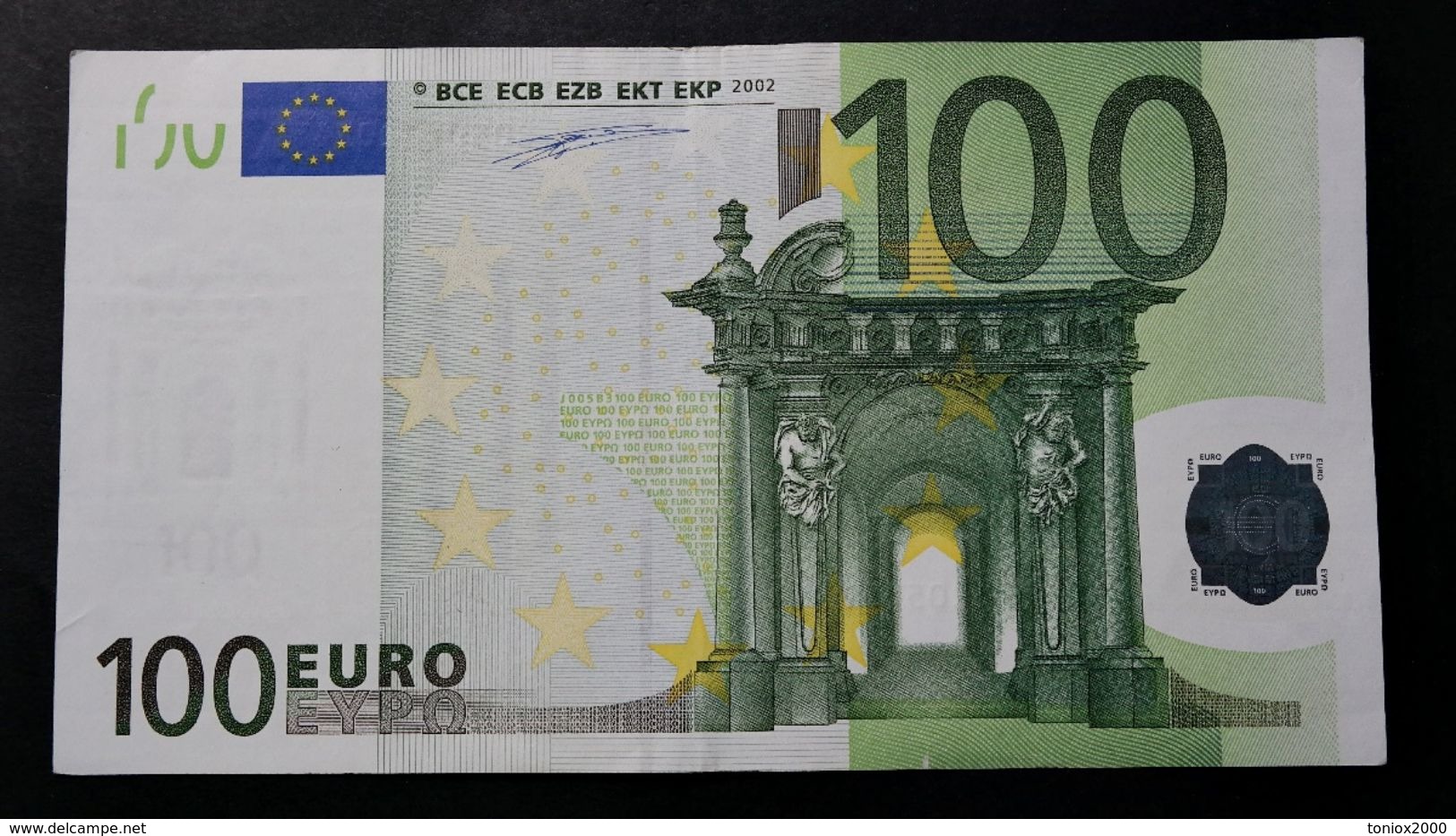 EURO . 100 Euro 2002 Duisenberg J005 S Italy - 100 Euro