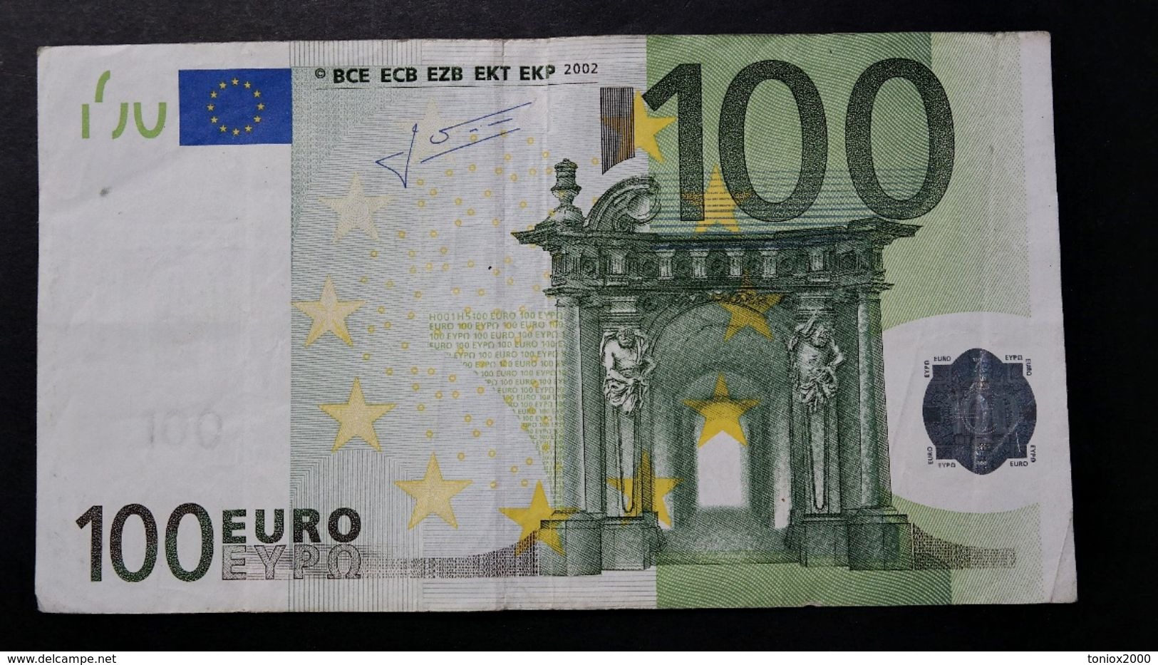 EURO . 100 Euro 2002 Trichet H001 L Finland - 100 Euro