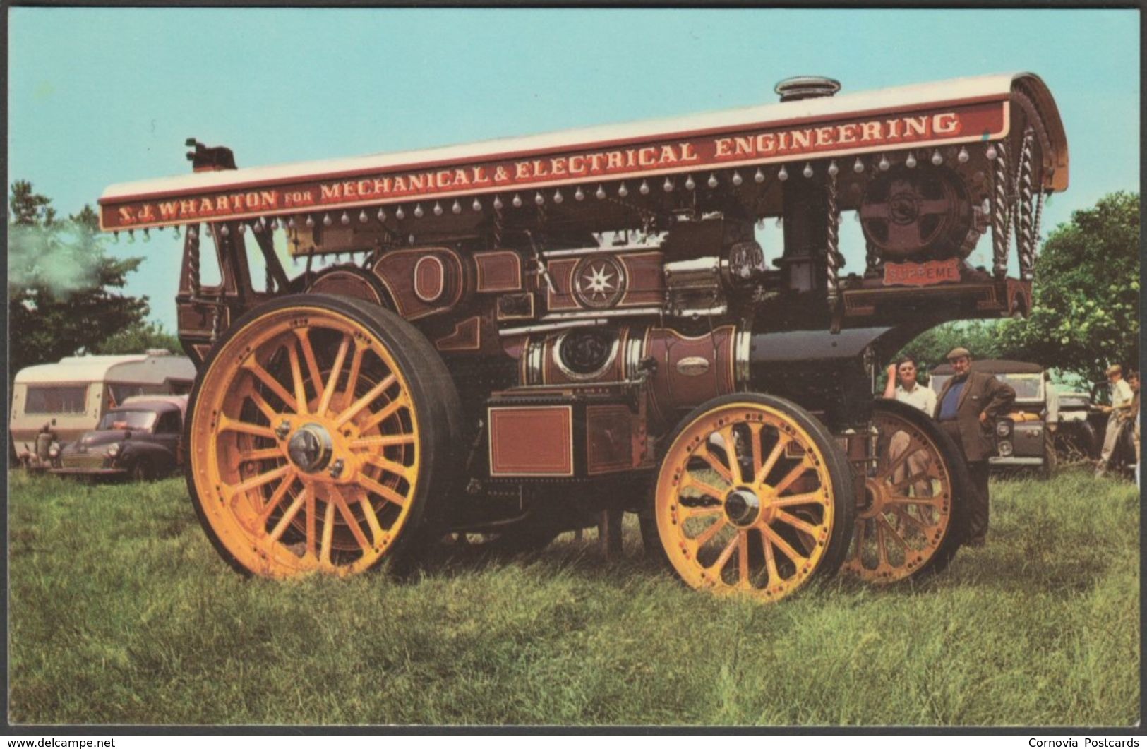 Fowler Showman Engine 'Supreme' At Banbury, C.1970 - Pawsey Postcard - Other & Unclassified