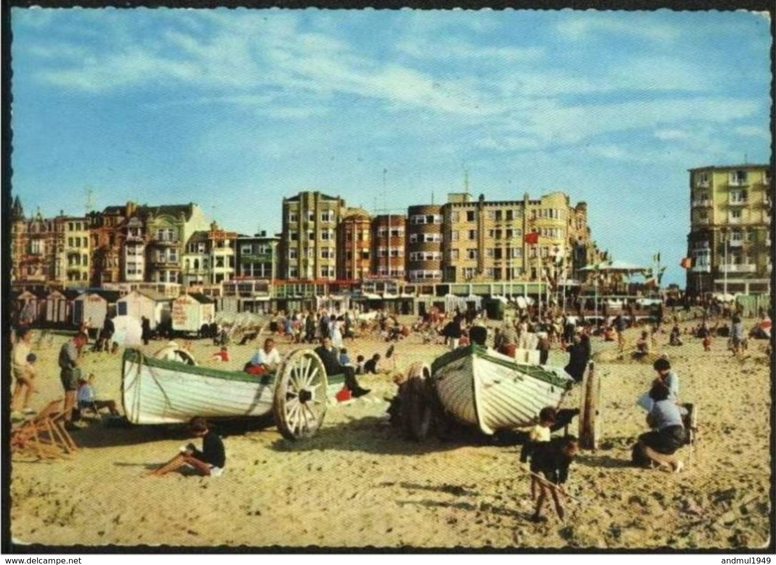 LA PANNE - La Plage - Oblitération De 1968 - De Panne