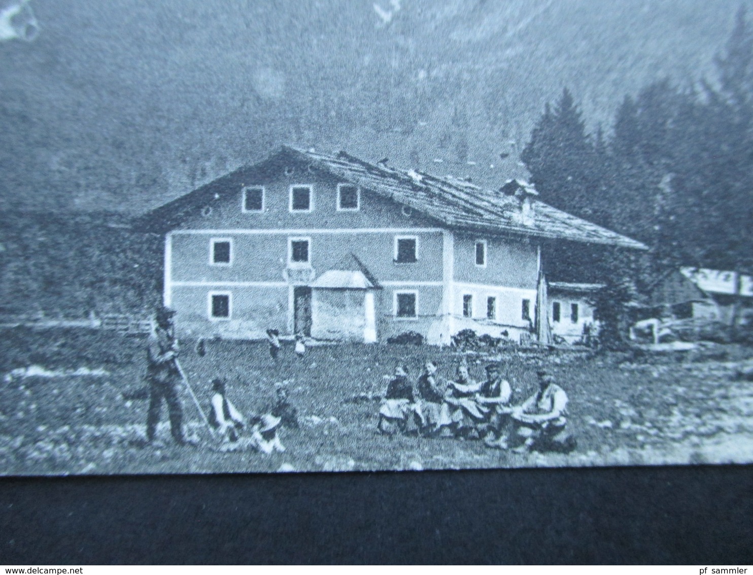 AK Österreich Partie Ehrwald M. Wetterstein. Almhütte / Berghütte. Verlag Alois Sonnweber, Ehrwald 1912 - Ehrwald