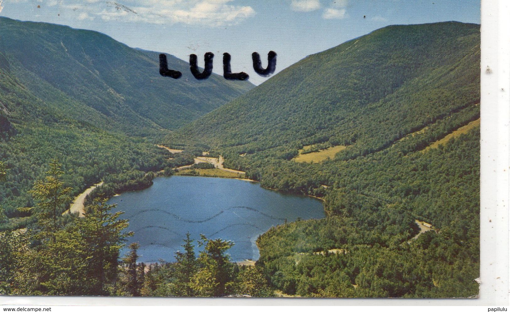 ETATS UNIS : NH : Echo Lake From Artists Bluff Franconia Notch New Hampshire - Autres & Non Classés