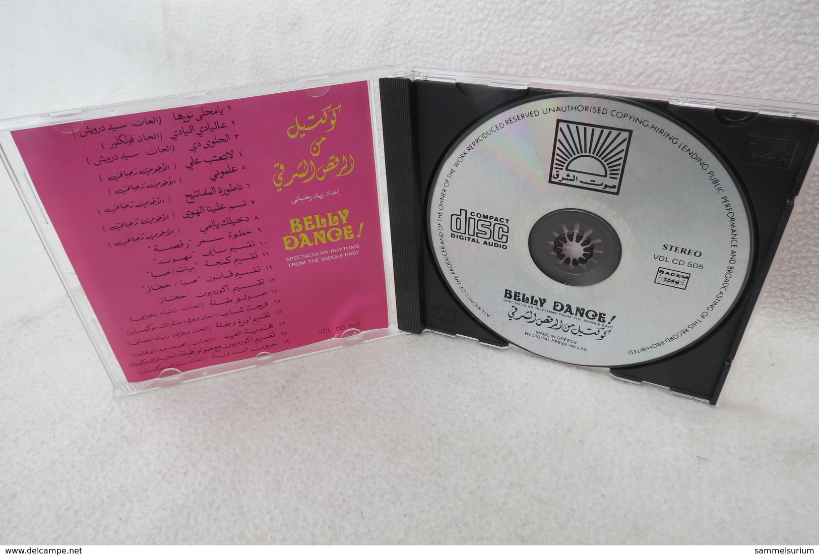 CD "Belly Dance!" Spectacular Rhythms From The Middle East - Sonstige & Ohne Zuordnung